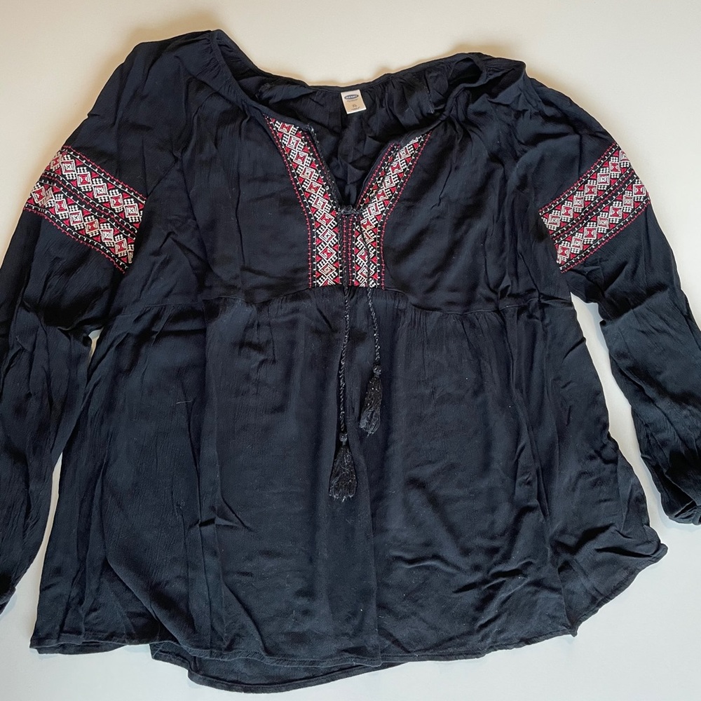 Boho Peplum Top